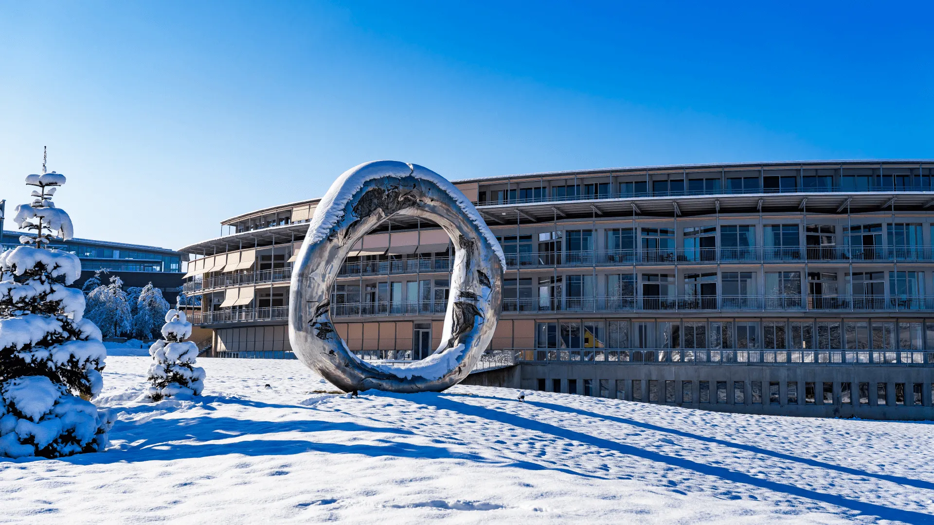 Schweizer Paraplegiker-Zentrum im Winter